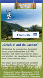 Mobile Screenshot of biobauernhof-lacken.at